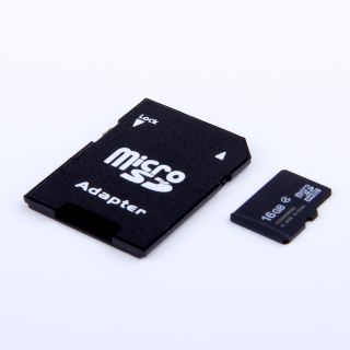 16GB Micro SD HC SDHC TF Flash Memory Card 16G High Speed w Adapter