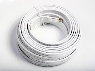 30ft ATLONA ATF14032WL 10 Flat HDMI 1.4 Cable White   Ethernet/ARC/3D