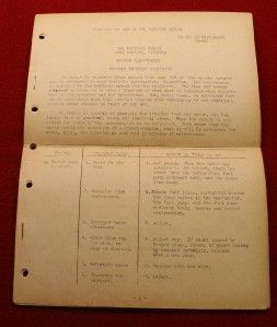4296) WWII Army Engineer School Fort Belvoir Virginia Booklet Troulbe