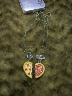  Friends Pizza Pie Necklace Fashion Jewelry Friendship Necklaces