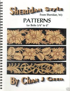   for Belts 3 4 to 2 by Chan Geer Sheridan Style Leather Patterns