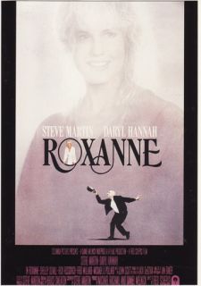 Roxanne 1987 Steve Martin Music Postcard