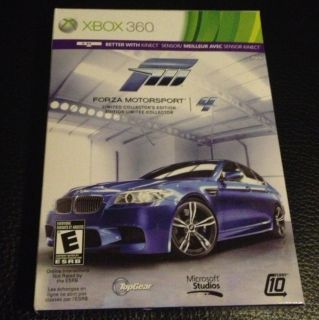 Forza Motorsport 4 Limited Collectors Edition Xbox 360 2011 English