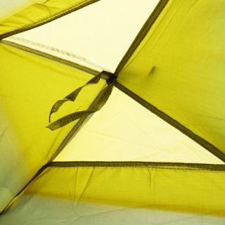 Folding Tent 1 Person Four Seasons Fiberglass Green Outdoor Camping