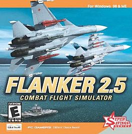 Flanker 2 5 Combat Flight Simulator PC Game New SEALED
