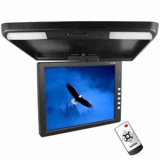 New 11 3 Flip Down LCD Car Monitor Overhead Roof 4 DVD