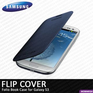 Genuine Samsung Original Flip Cover Pouch Case Galaxy SIII S3 i9300