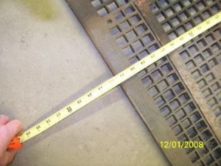 This is a larger floor grate like for the old gravity furnaces , it