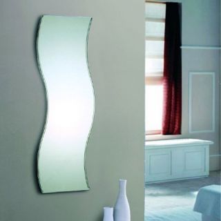 Silver Fitting Dressing Full Length Wall Mirror YJ 53026 for Bathroom