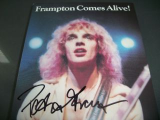 Peter Frampton Signed Comes Alive Deluxe 2 CD Set COA