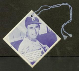 Late 1950s Jimmy Fund BB Card Ted Williams