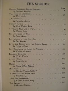 1907 Spinners Book of Fiction Jack London Maynard Dixon