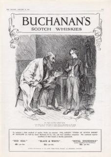  1914 Buchanan Mr Fagin Oliver Twist Dickens Scotch Whisky Frank