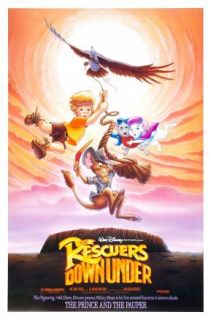 The Three Caballeros The Rescuers Down Under 2 VHS 012257091038
