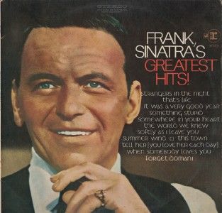 Frank Sinatra Vinyl Record Greatest Hits Something Stupid Summer Wind
