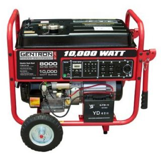  8000 10000 Watt Portable Gas Generator Wheeled Electric Start