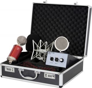 GALAXY AUDIO ST 834TL TUBE CONDENSER MIC WITH SPHERICAL DESIGN & POP