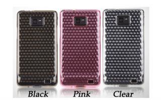 Samsung Galaxy S2 SII Jelly Silicon Cover Case Pink