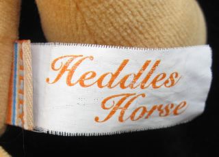 OILILY Heddles Horse Orange Plush Baby Lovey Pony Toy