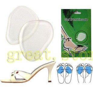  Gel Shoe Insole Cushion Foot Care Protective Silicone Soft Pad