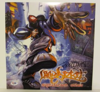 LIMP BIZKIT Fred Durst, Wes Signed Significant Other Promo Poster