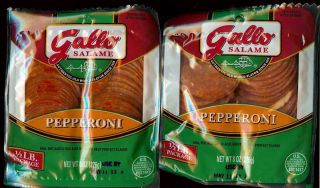 Pepperoni by Gallo One Pound No Refrig Needed Fastshp