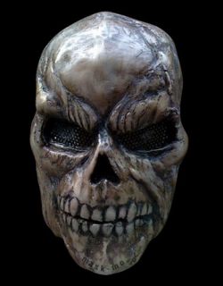 Death skull Full Face Airsoft BB Mask Fiberglass Holloween mask