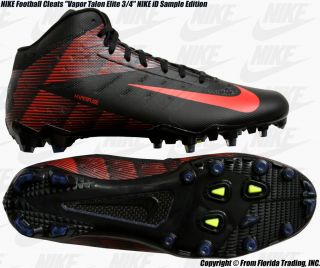 Nike Football Cleats Vapor Talon Elite 3 4 ID Sample 12 30cm Black
