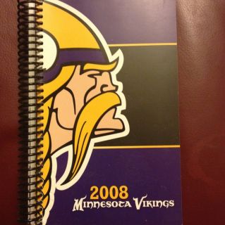2008 Minnesota Vikings Football Media Guide Spiralbound