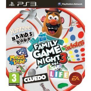 Hasbro Family Game Night 3 PS3 Game