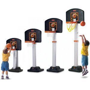   Price I Can Play Grow to Pro Basketball Goal Hoop Set Fun Kids Toy
