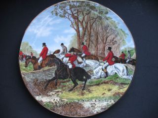  Hunting Scenes Plate No 4 Royal Grafton John Frederick Herring