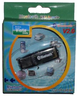 Bluetooth Dongle USB Wireless Adapter V2 0 100M Range