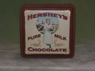 Hersheys Pure Milk Chocolate Collector Tin   1992 Edition #2