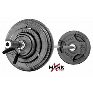  Fitness XM 3375 300S 300 lb. Olympic Weight Set   Fast 