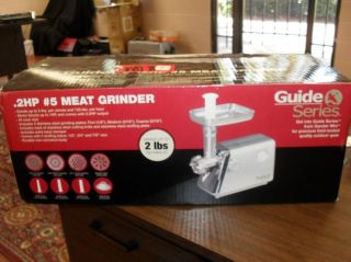Electric Guide Series .2HP #5 Meat Grinder by 