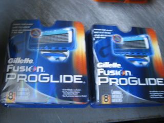 16 Gillette Fusion Proglide Razor Blades Authenic NIP Factory SEALED