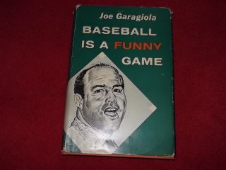  IS A FUNNY GAME 1960 FIRST EDITION HB BOOK BY JOE GARAGIOLA EXCELLENT
