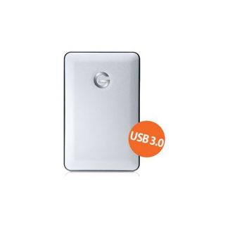 Technology G DRIVE mobile Portable USB 3.0 500GB Hard Drive (Silver