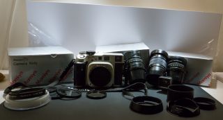Mamiya 7 II Medium Format Rangefinder Film Camera Kit