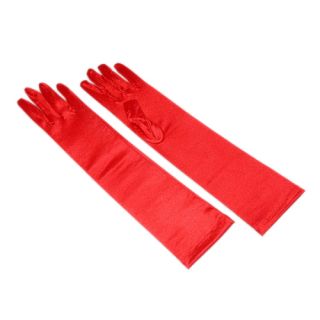 Women Lady Long Satin Gloves for Prom Formal Evening Party Cocktail