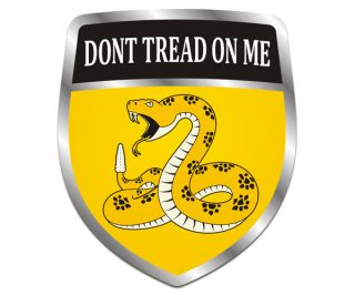 Gadsden Shield Flag DonT Dont Tread on Me American USA Vinyl Sticker