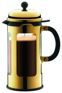 bodum chambord double wall glass 8 cup french press coffeemaker with