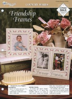 this item contains craft patterns only friendship photo frames tns