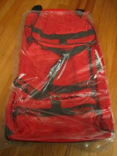 New Marlboro Gear Luggage Bag with Rollers Wheels Large Red