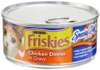 Friskies Cat Food Meaty Bits Special Diet Chicken Meal