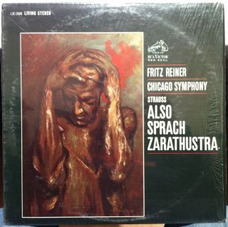 Fritz Reiner Strauss Also Sprach Zarathustra LP VG LSC 2609 Vinyl 1962