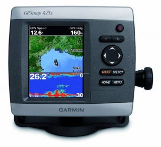 GARMIN GPSMAP 421s GPS Chartplotter Transducr Sonar Fishfinder 010