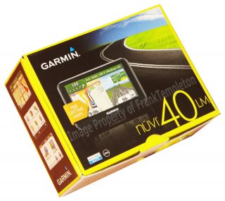 GARMIN NUVI 40LM 4 3 PORTABLE AUTO GPS NAVIGATION RECEIVER SYSTEM