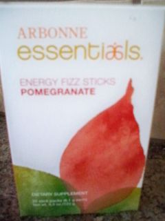 Arbonne Energy Fizz Sticks Pomegranate